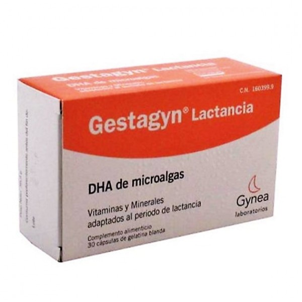 Gestagyn Lactancia Dha 30 Caps