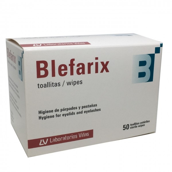 Blefarix Toallitas Esteriles 50 Uds