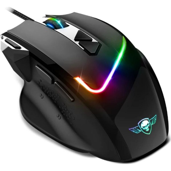 Spirit of gamer ratón pro m3 rgb + alfombrilla